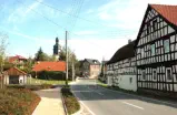 Ortsausgang in Richtung Rudolstadt