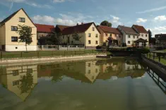 Dorfteich im Ortszentrum
