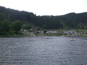 die Alter-Bucht von der Wasserseite