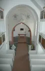 Innenraum der Reichenbacher Kirche in Langenschade
