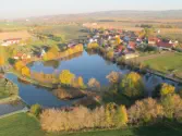 Blick auf Lausnitz aus nordwestlicher Richtung